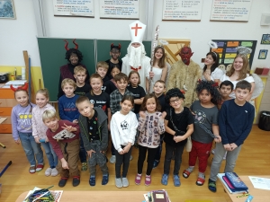 Čert a Mikuláš v 3.B