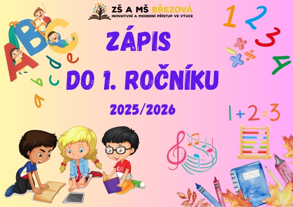 ZÁPIS DO 1. ROČNÍKU 2025/2026