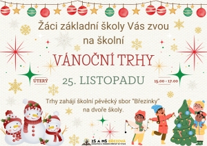 Vánoční trhy - pozvánka