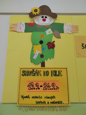 Podzimní tvoření - Strašák do pole