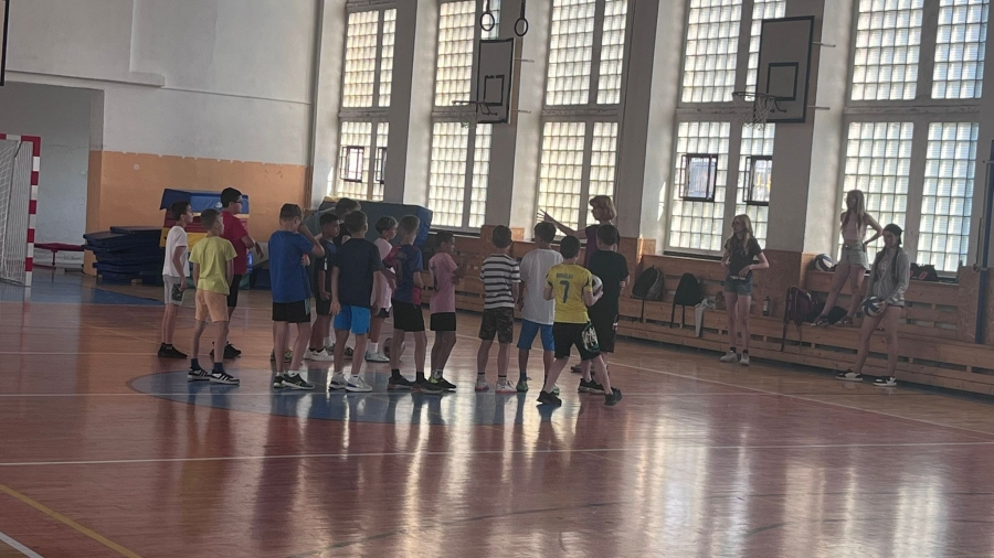 Sportovní den 4. a 5. tříd