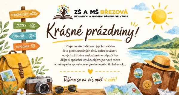 Přání na prázdniny