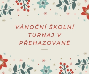 Vánoční školní turnaj v přehazované