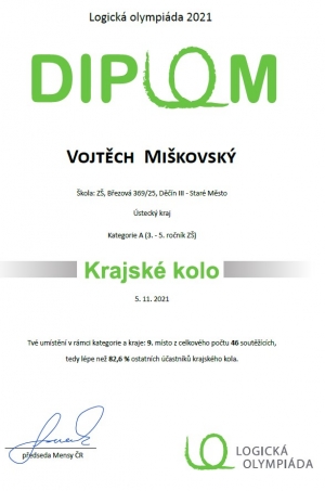 Krajské kolo logické olympiády