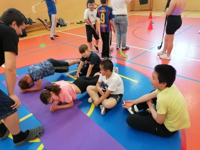 4.A - Sportovní den na Evropské obchodní akademii