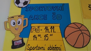 Sportovní akce ŠD